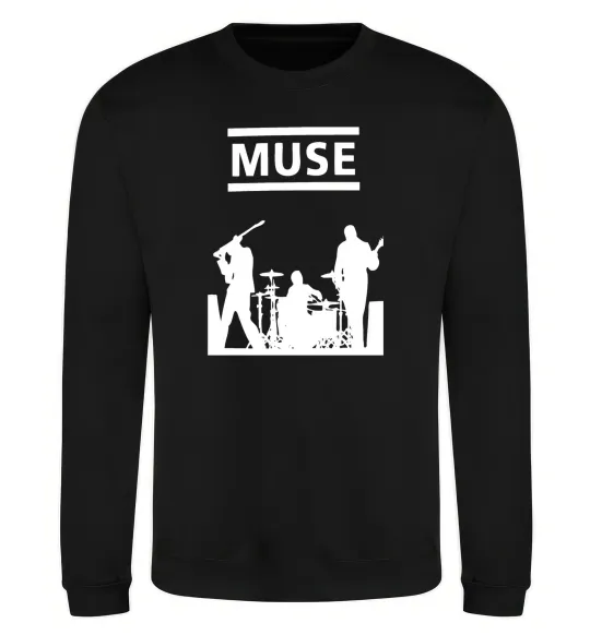 Свитшот Muse siluet Черный фото