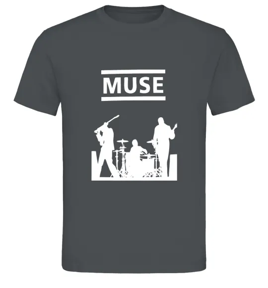 Чоловіча футболка Muse siluet Графіт фото