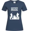 Жіноча футболка Muse siluet Темно-синій Жіноча футболка Muse siluet Темно-синій фото