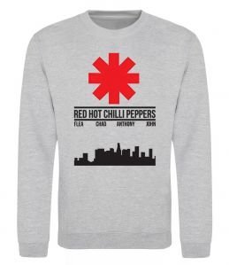 Свитшот Red hot chili peppers city