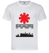 Чоловіча футболка Red hot chili peppers city Білий фото
