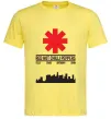 Чоловіча футболка Red hot chili peppers city Лимонний фото
