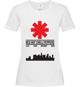 Женская футболка Red hot chili peppers city Женская футболка Red hot chili peppers city