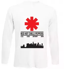 Лонгслив Red hot chilly pappers Черный фото