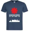 Чоловіча футболка Red hot chili peppers city Темно-синій фото