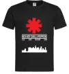 Чоловіча футболка Red hot chili peppers city Чорний фото