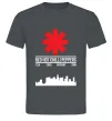 Чоловіча футболка Red hot chili peppers city Графіт фото
