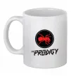 Чашка керамическая The prodigy Белый фото