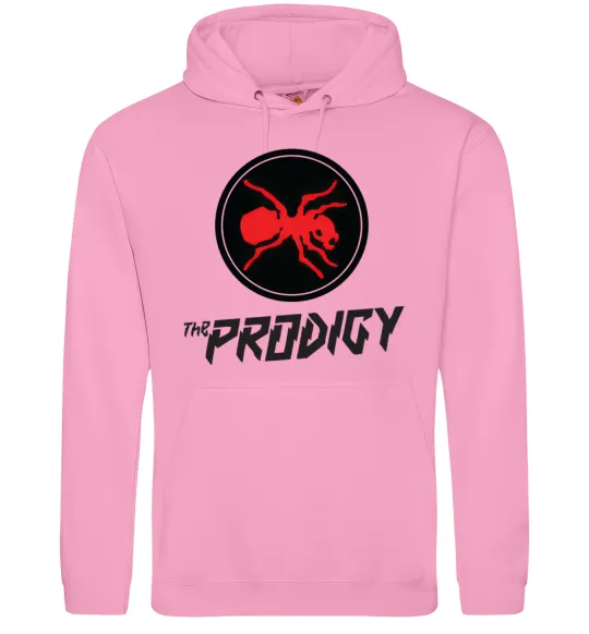 Жіноча толстовка (худі) The prodigy Рожевий фото
