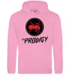 Жіноча толстовка (худі) The prodigy Рожевий фото