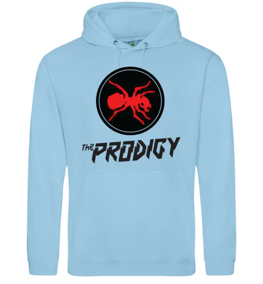 Жіноча толстовка (худі) The prodigy Блакитний фото