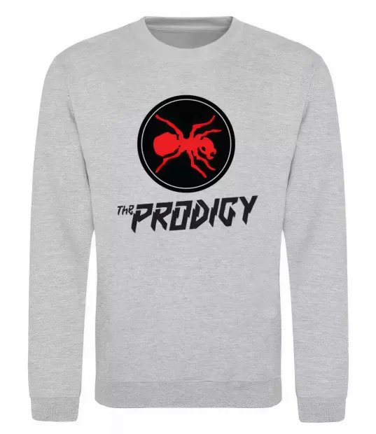 Світшот The prodigy Сірий меланж фото