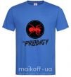 Чоловіча футболка The prodigy Яскраво-синій фото