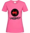 Жіноча футболка The prodigy Яскраво-рожевий фото