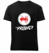 Мужская премиум футболка The prodigy Черный фото
