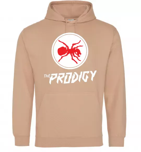 Женская толстовка (худи) The prodigy Песочный фото