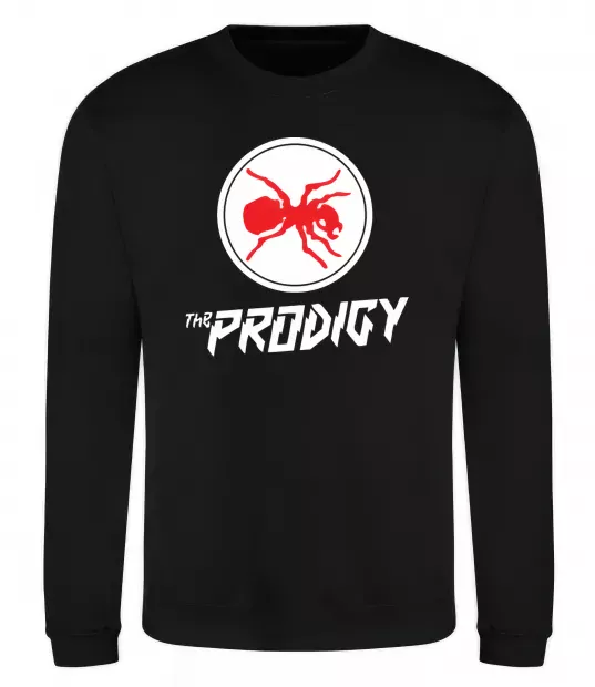 Світшот The prodigy Чорний фото