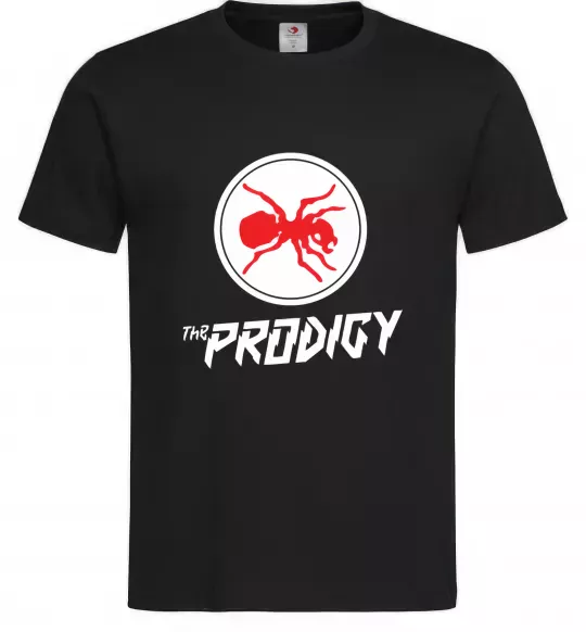 Мужская футболка The prodigy Черный фото