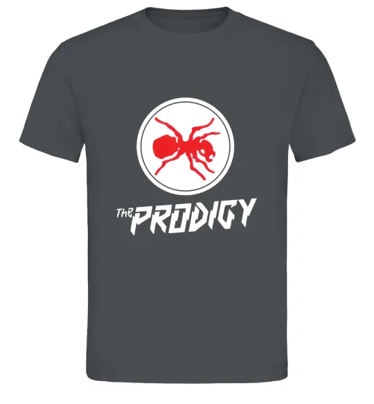Мужская футболка The prodigy Графит фото