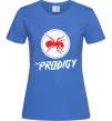 Жіноча футболка The prodigy Яскраво-синій фото