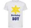 Детская футболка Birthday Boy Белый Детская футболка Birthday Boy Белый фото