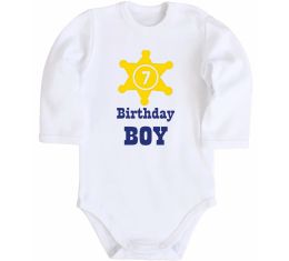 Дитячий бодік Birthday Boy