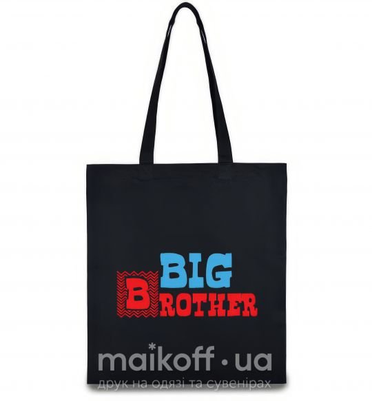 Еко-сумка Big brother Чорний фото