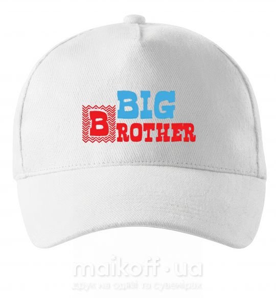 Кепка Big brother Белый фото