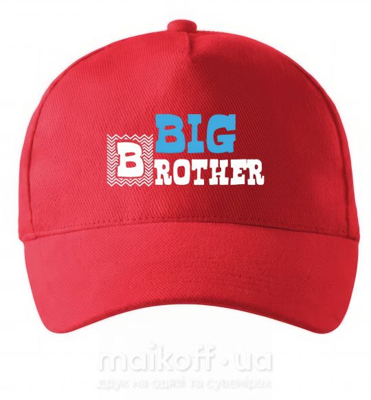 Кепка Big brother Красный фото
