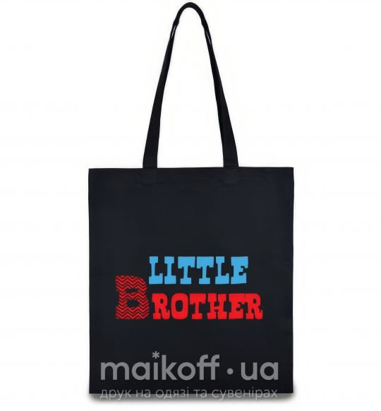 Еко-сумка Little brother Чорний фото