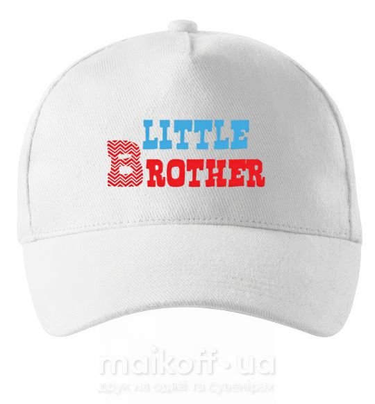 Кепка Little brother Білий фото