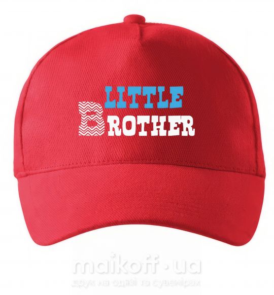 Кепка Little brother Красный фото