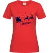 Жіноча футболка I BELIEVE IN SANTA Червоний Жіноча футболка I BELIEVE IN SANTA Червоний фото