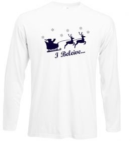 Лонгслив I BELIEVE IN SANTA Лонгслив I BELIEVE IN SANTA