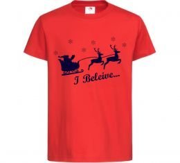 Детская футболка I BELIEVE IN SANTA Детская футболка I BELIEVE IN SANTA