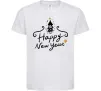 Дитяча футболка HAPPY NEW YEAR Christmas tree Білий Дитяча футболка HAPPY NEW YEAR Christmas tree Білий фото
