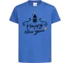Дитяча футболка HAPPY NEW YEAR Christmas tree Яскраво-синій Дитяча футболка HAPPY NEW YEAR Christmas tree Яскраво-синій фото