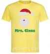 Чоловіча футболка Mr. Claus Лимонний фото