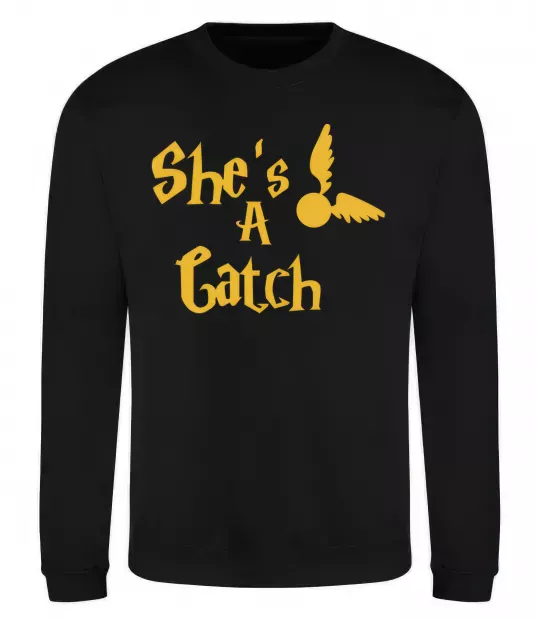 Свитшот Catch Черный фото