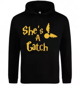 Жіноча толстовка (худі) Catch Чорний фото