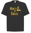 Футболка Оверсайз Catch Чорний фото