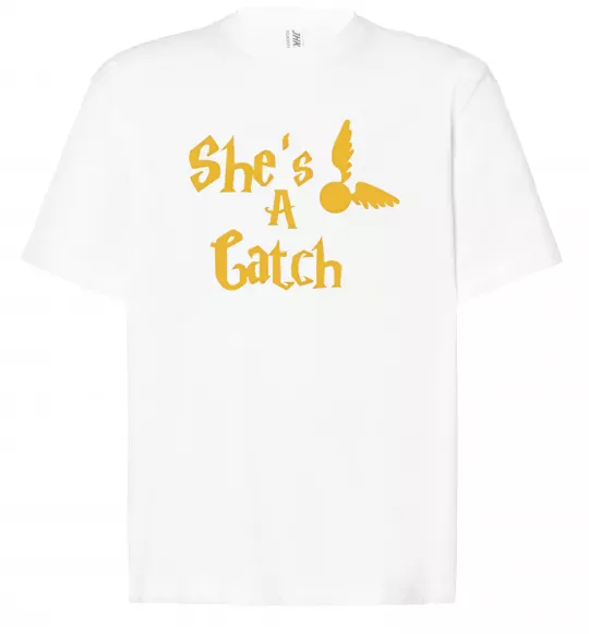 Футболка Оверсайз Catch Білий фото