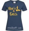 Жіноча футболка Catch Темно-синій фото