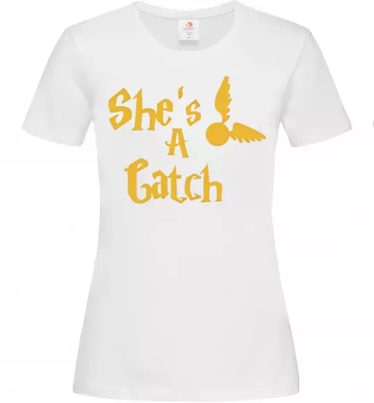 Жіноча футболка Catch Білий фото