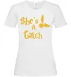 Жіноча футболка Catch Білий Жіноча футболка Catch Білий фото