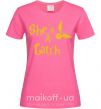 Женская футболка Catch Ярко-розовый фото