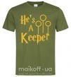 Мужская футболка Keeper Оливковый фото