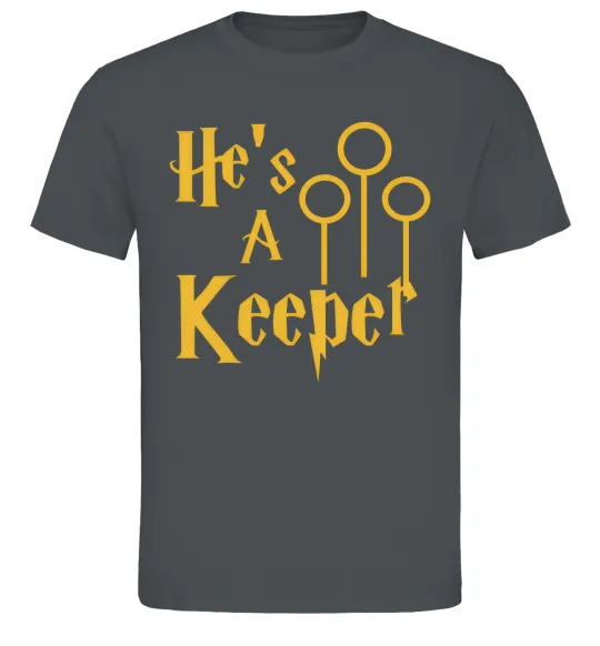 Мужская футболка Keeper Графит фото