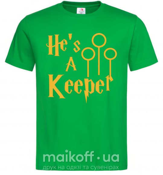 Мужская футболка Keeper Зеленый фото