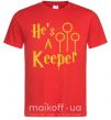 Чоловіча футболка Keeper Червоний фото